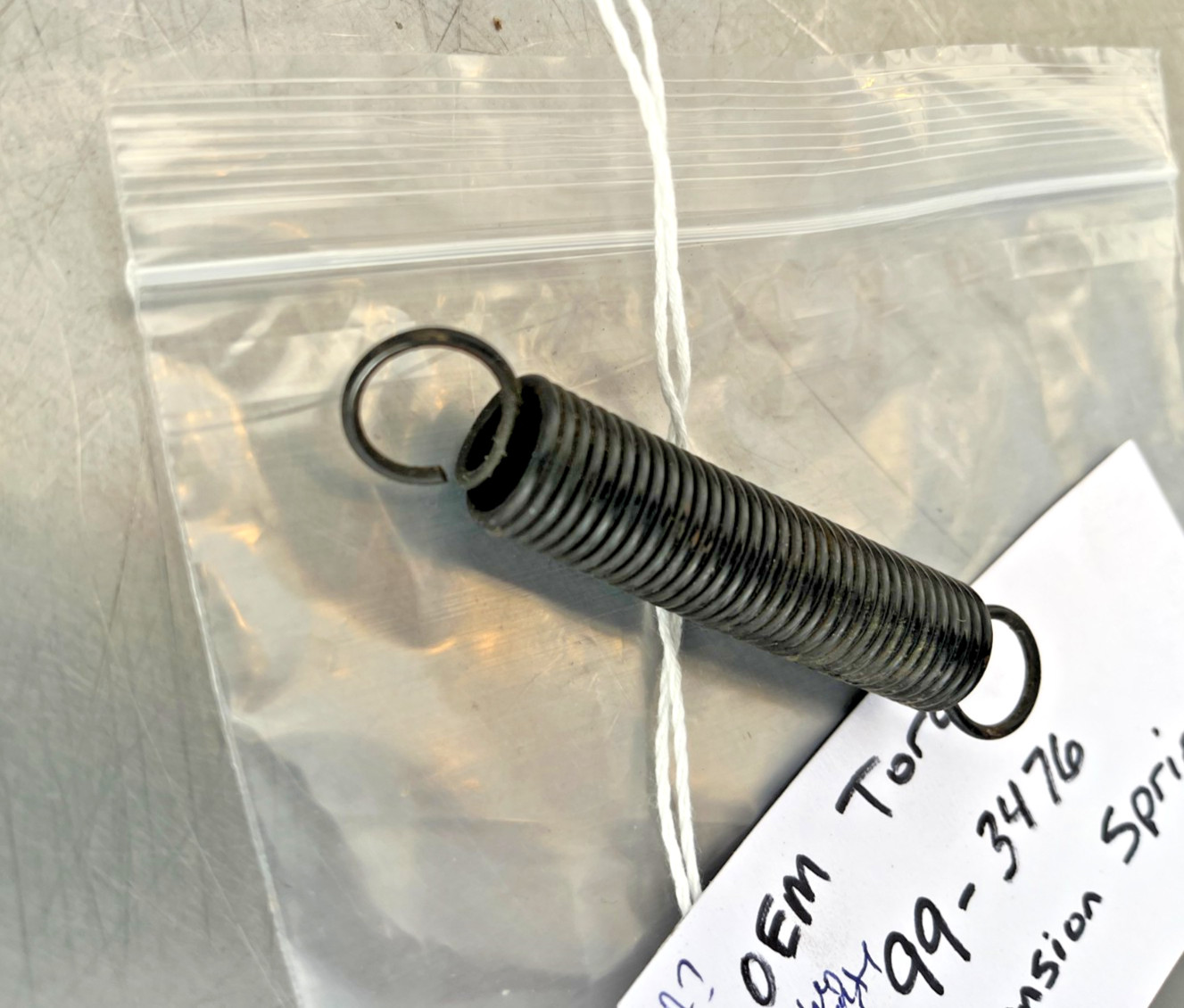 99-3476 Genuine OEM Toro EXTENSION SPRING 993476