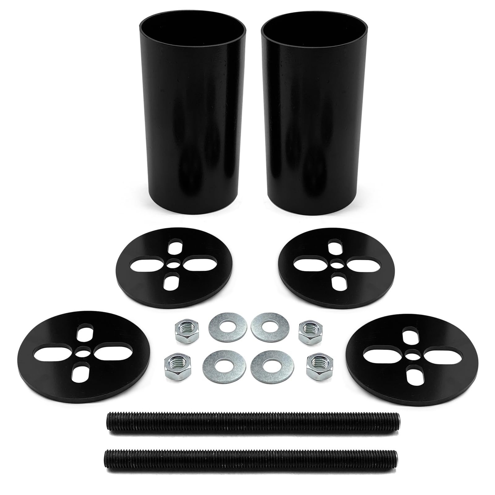 MILLISEC DIY Bag Mounting Brackets Cups Universal Fabricator Air Ride Suspens...