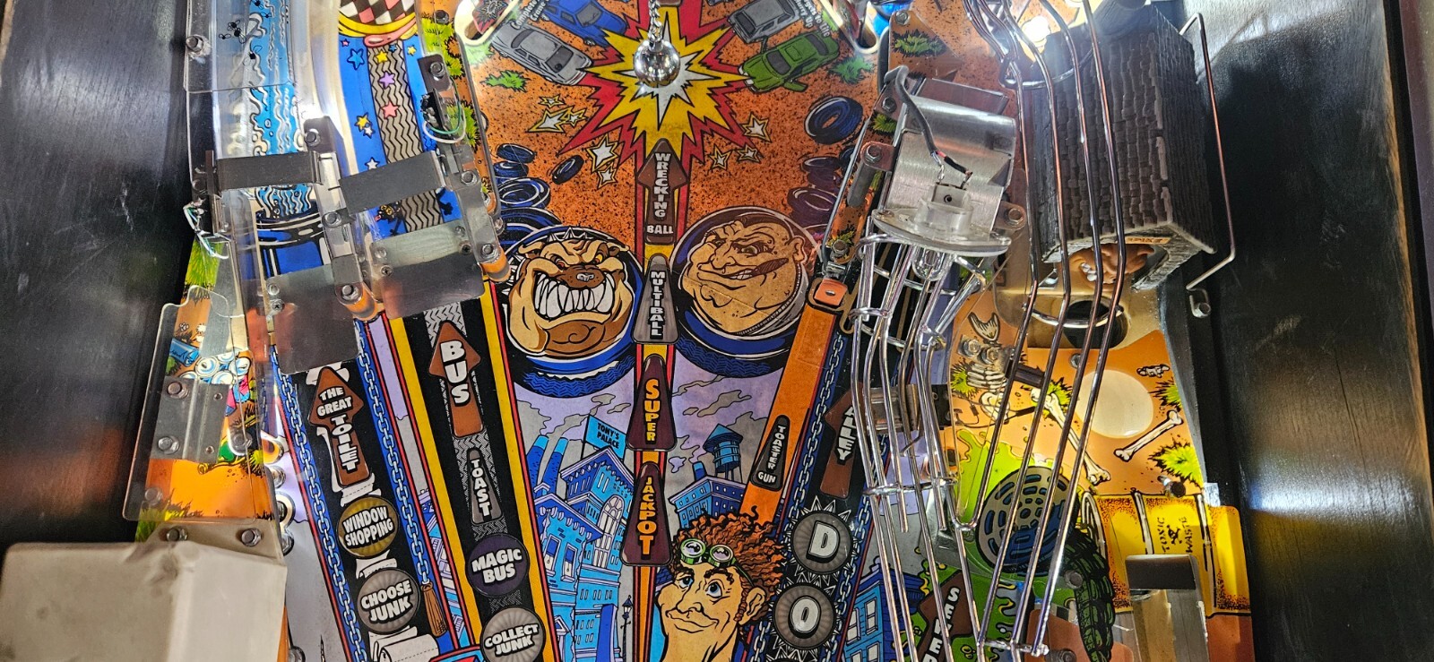 JUNK YARD Pinball Machine - Williams 1996 - 2816