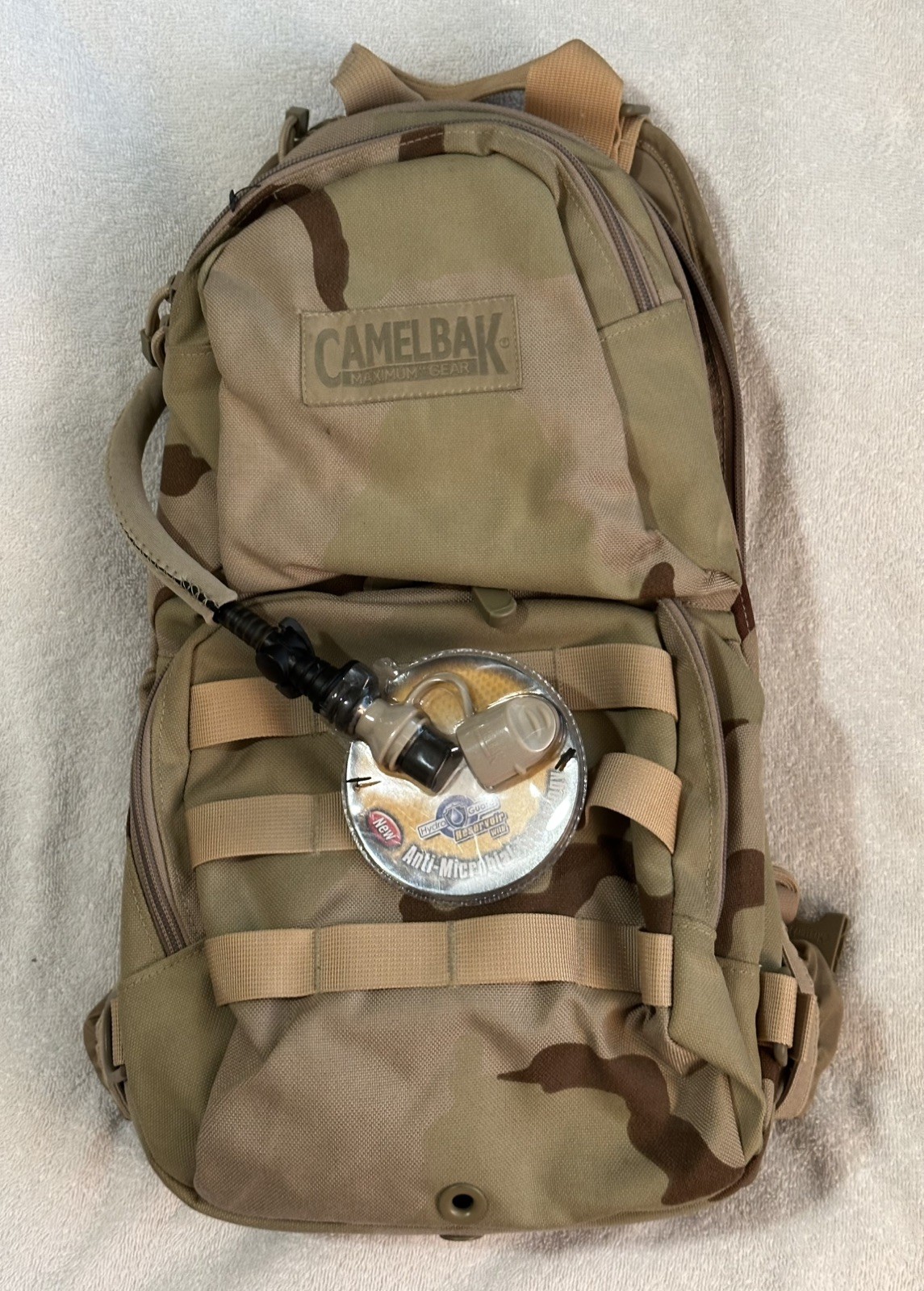 CamelBak Maximum Gear M.U.L.E 3L Tactical Hydration Pack Military Camo NEW