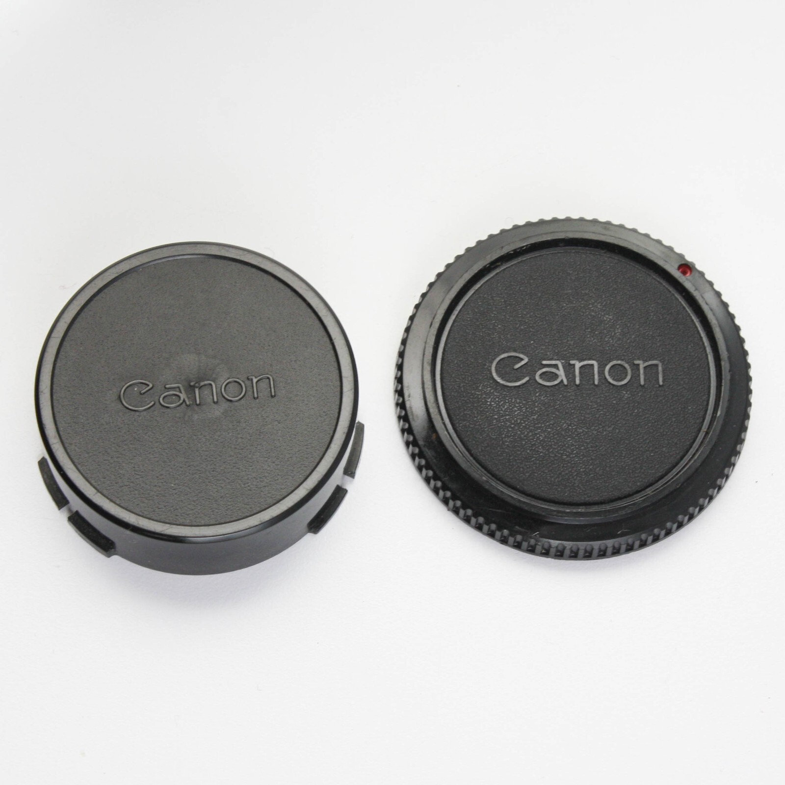Canon FL Body Cap and Rear Cap Pair - Fits Canon FD/FL Mount