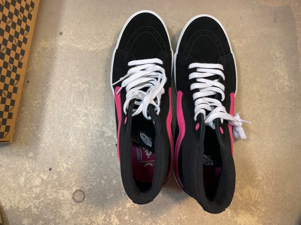 Vans BMX Sk8-Hi Black Magenta Size US 11.5 Men's New VN0005V0KMN Rare Sneakers