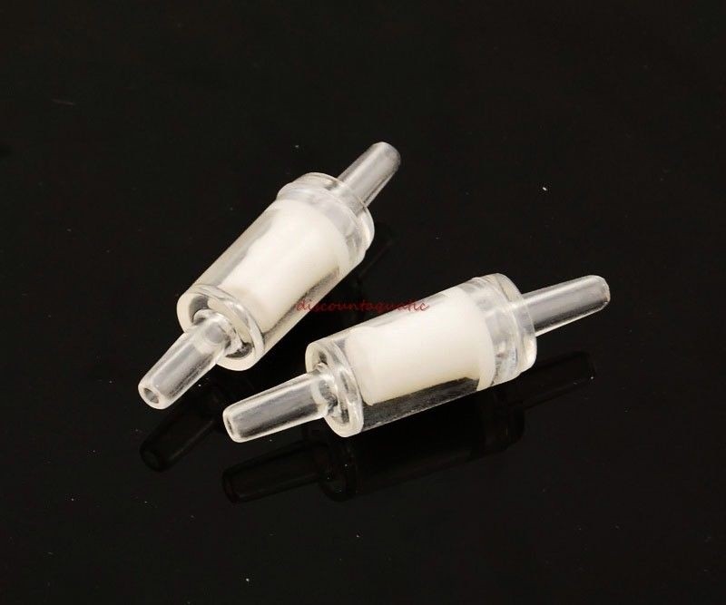 2 PCS Aquarium Non-Return Check Valves Air Pump Line CO2