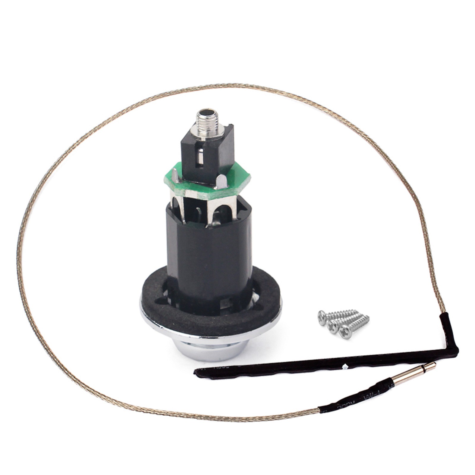 70x3x3mm Acoustic Guitar Piezo Pickup Under Saddle Output End Pin Jack