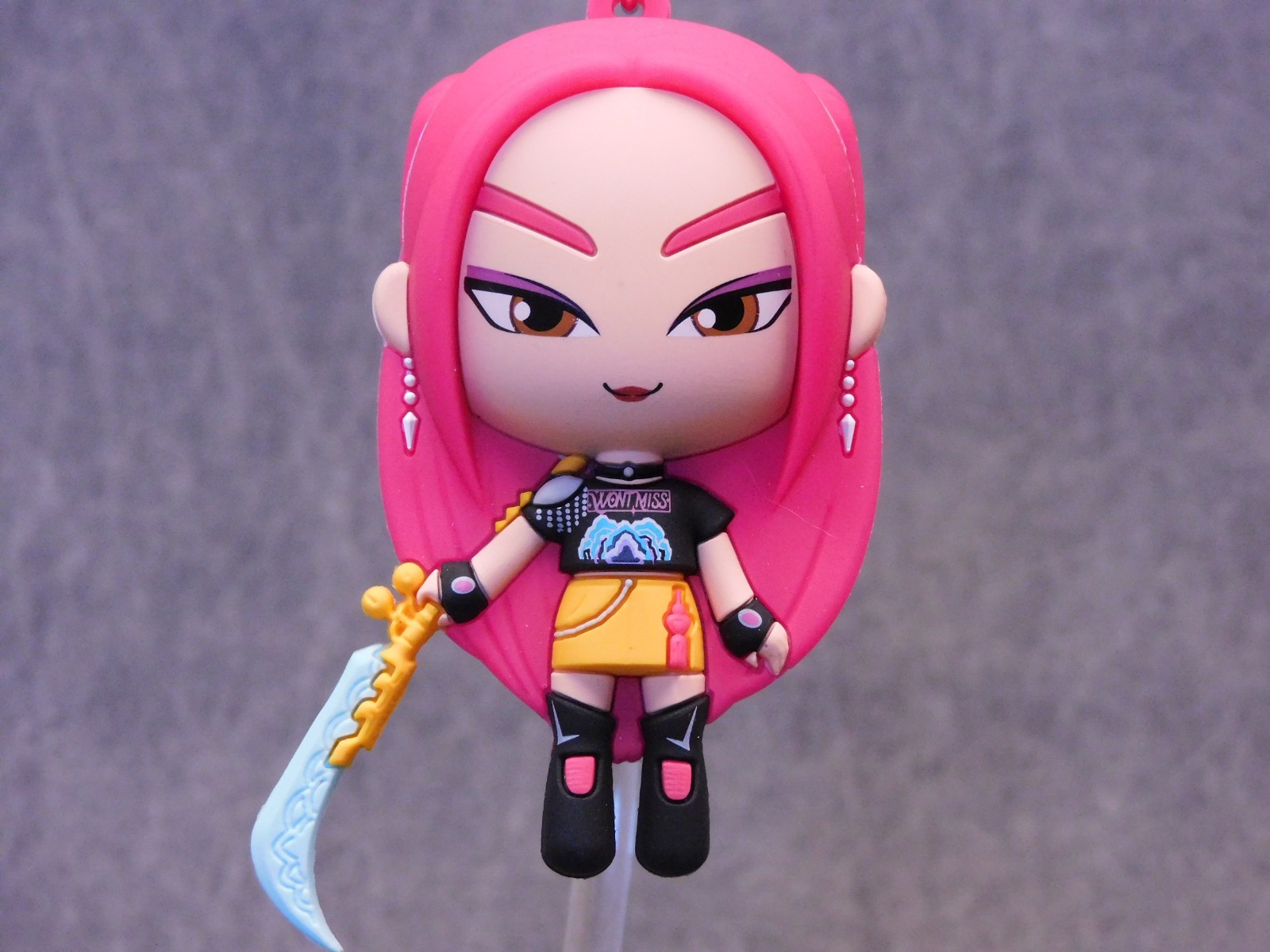 K-Pop Demon Hunters NEW * Mira Clip * Blind Bag Series 1 Key Chain Monogram