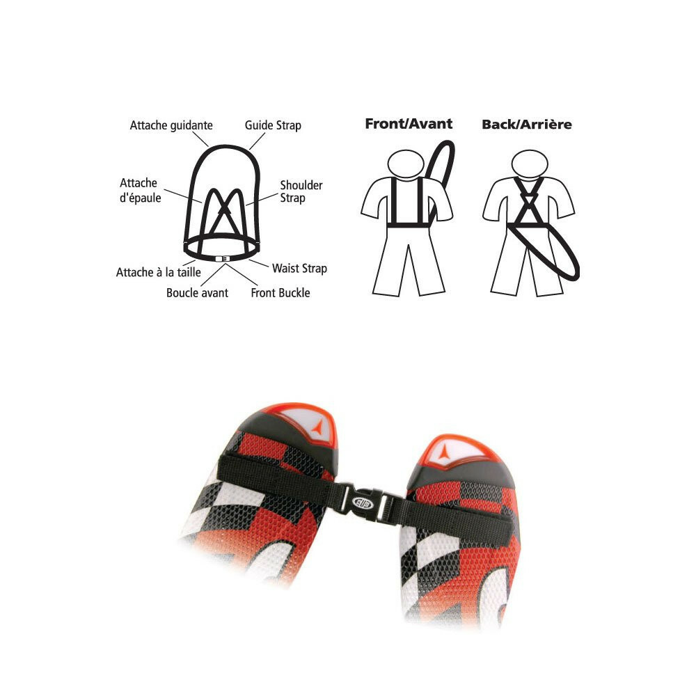 KUU Kids Ski Harness Starter Kit K126H2