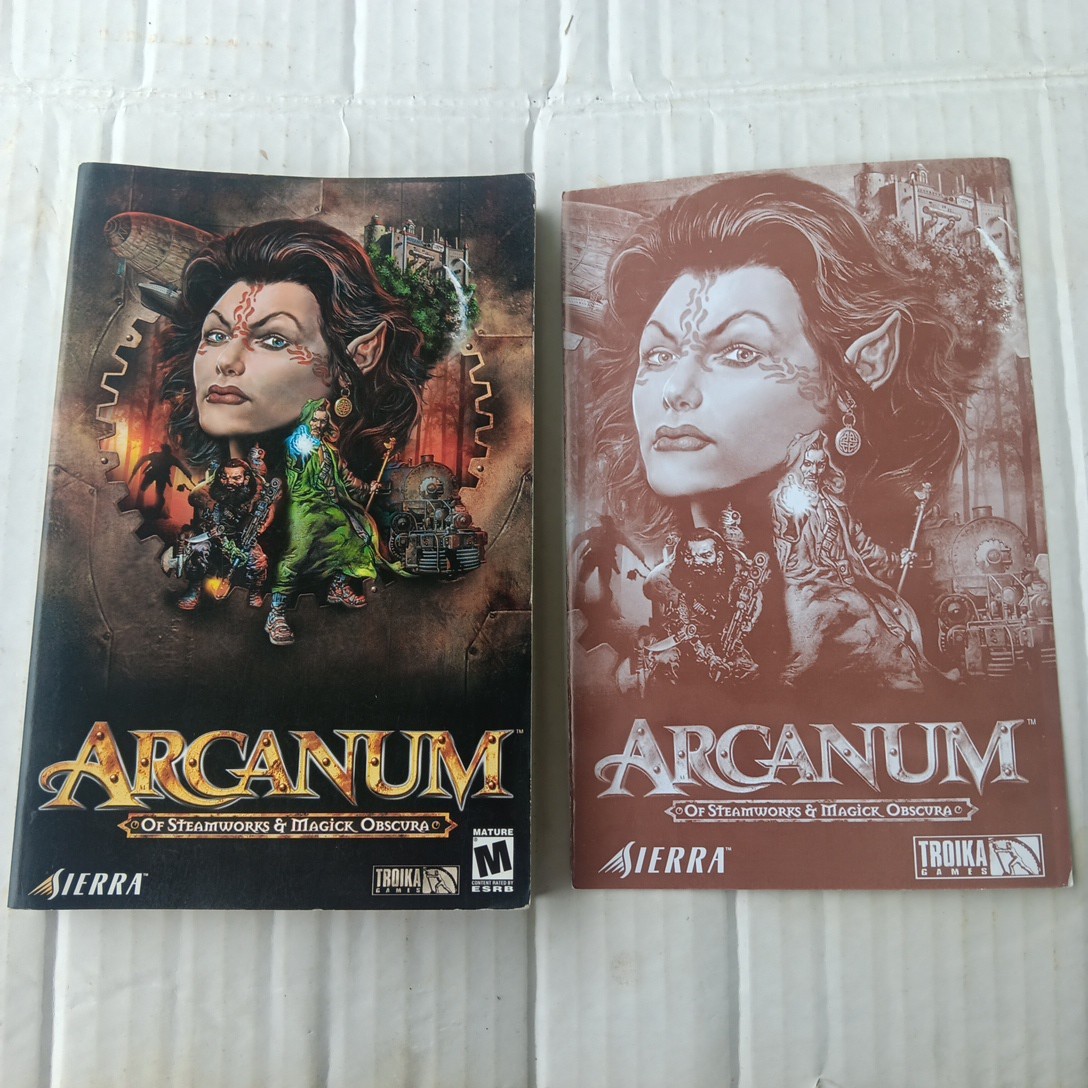 2001 Arcanum Of Steamworks & Magick Obscura Official Strategy Guide Prima Games