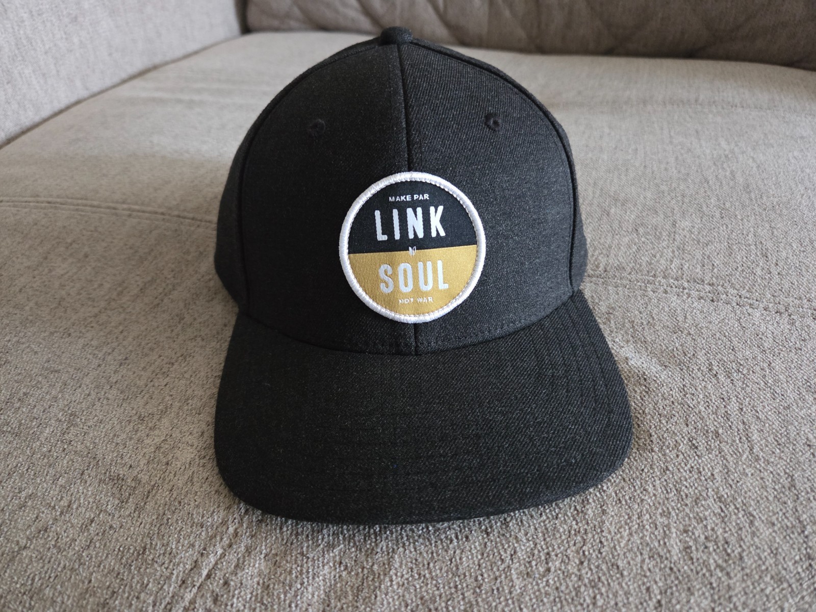 LINKSOUL Golf Cap/Hat Wool Hat Black Heather⛳ ⛳⛳👍New