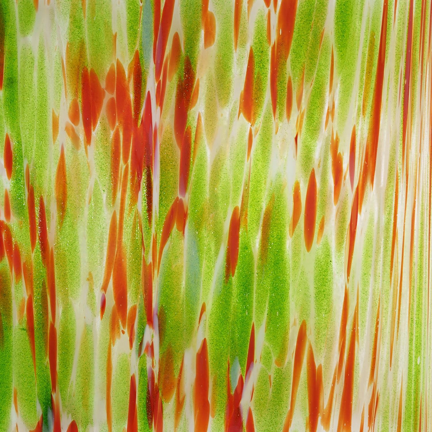 FR72 Fiesta Fuser's Reserve 6 x 6 Inch Oceanside Compatible 96 COE Sheet Glass