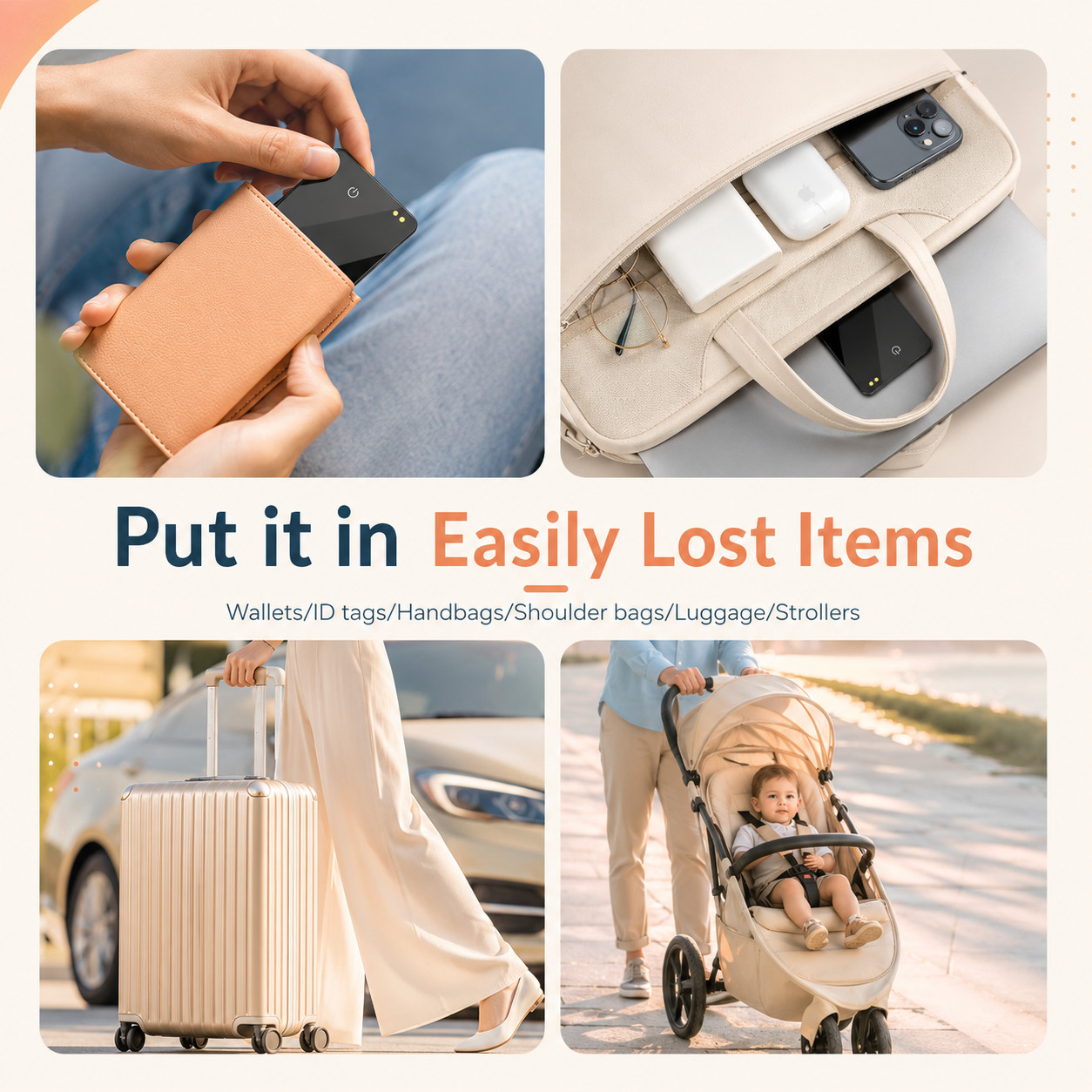 Wallet Tracker Card (Samsung Only) Rechargeable Bluetooth Ultra Thin Finder