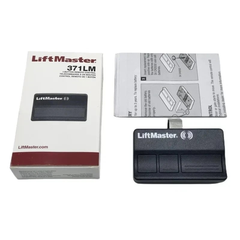 25 Pack LiftMaster 373LM Security+ 3 Button Garage Door Opener Remote Control