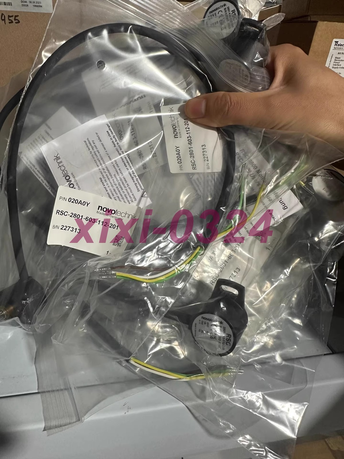 NEW  NOVOTECHNIK  RSC2801-603-112-201  Angle displacement sensor DHL shipping