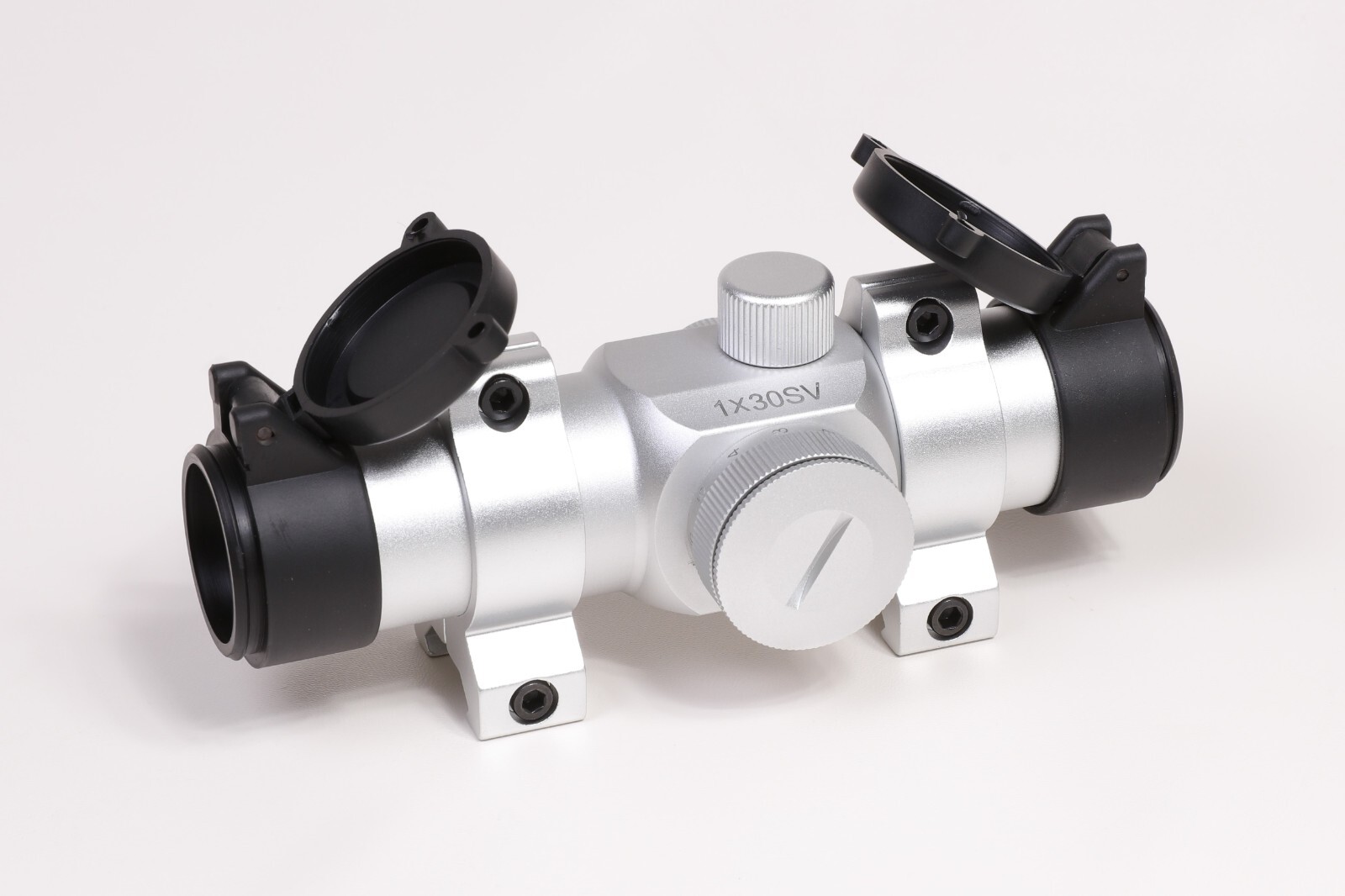 Stainless Silver Red Dot Sight Mount Set for Ruger Mark I II III 1 2 3 IV 22/45