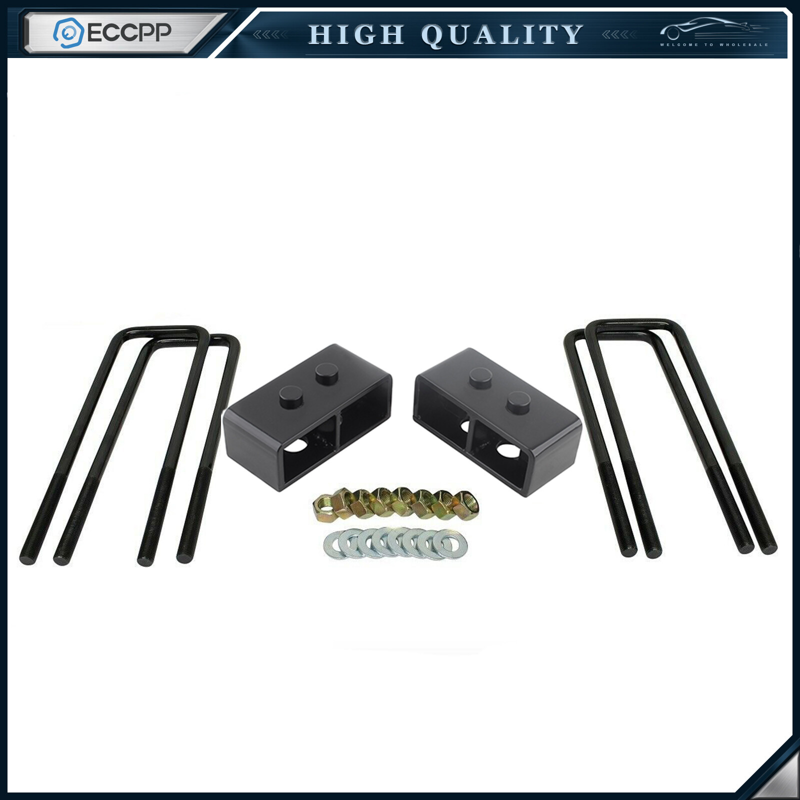 ECCPP 2 inch Rear Blocks Leveling Lift Kit For Ford F-150 2004-2020 2014 2018