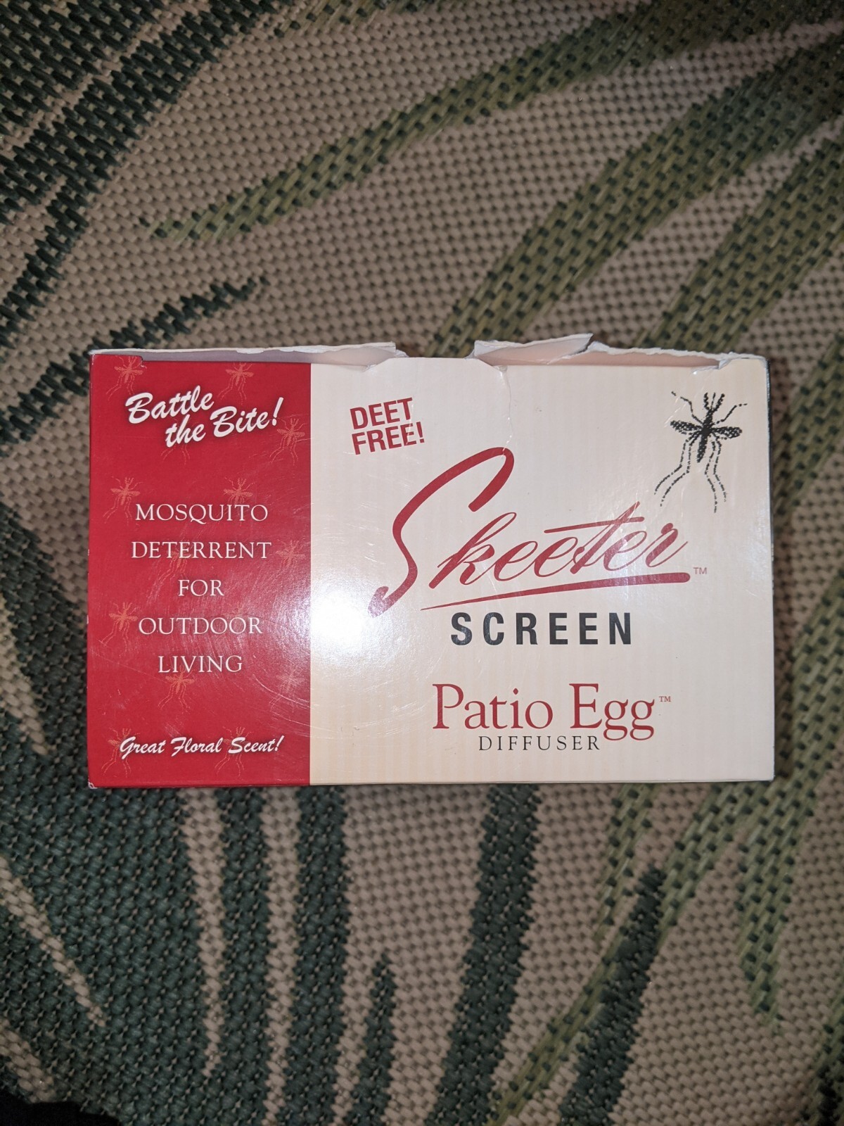 90600 Mosquito Deterrent, Patio Egg Diffuser & 4-oz. Oil