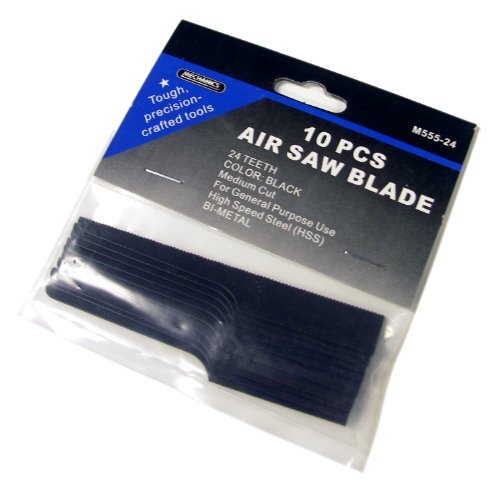 Mechanics Tools M555-24 Reciprocating Air Body Saw Blades 24TPI