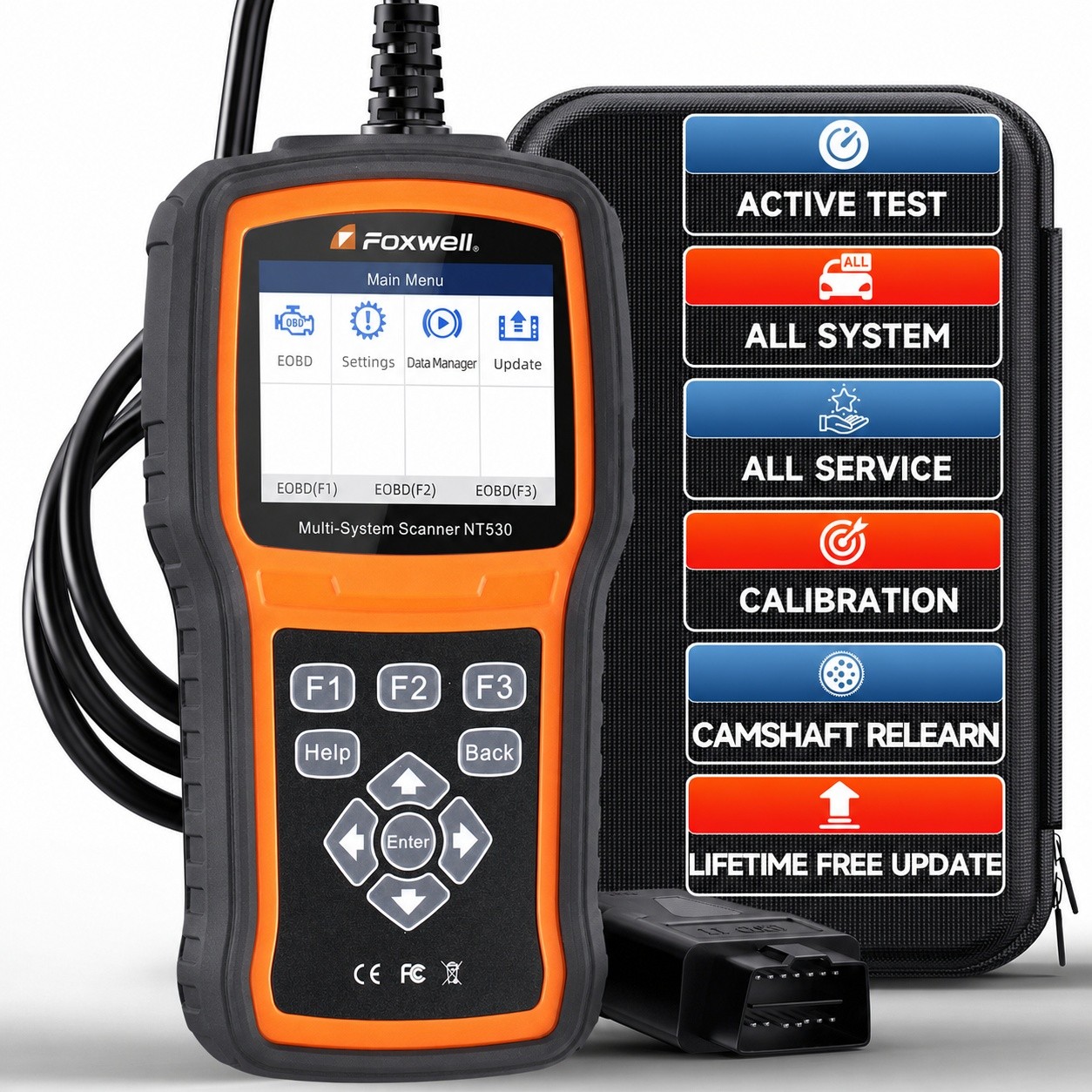 NT530 PLUS For Toyota,Lexus,Scion Car OBD2 Diagnostic Tool Bidirectional Scanner