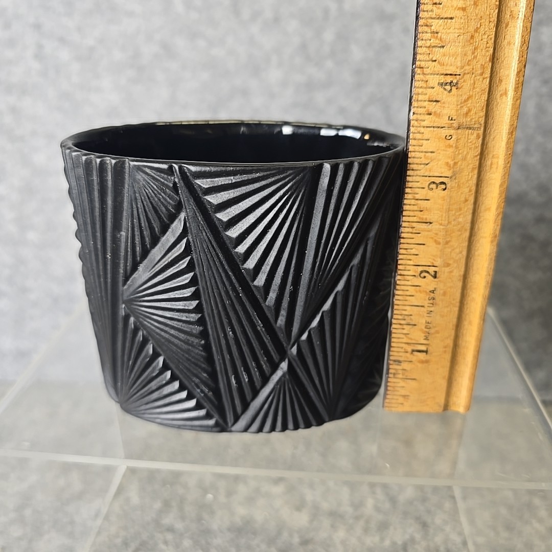 Rosenthal Porcelaine Noire Lighter and Container