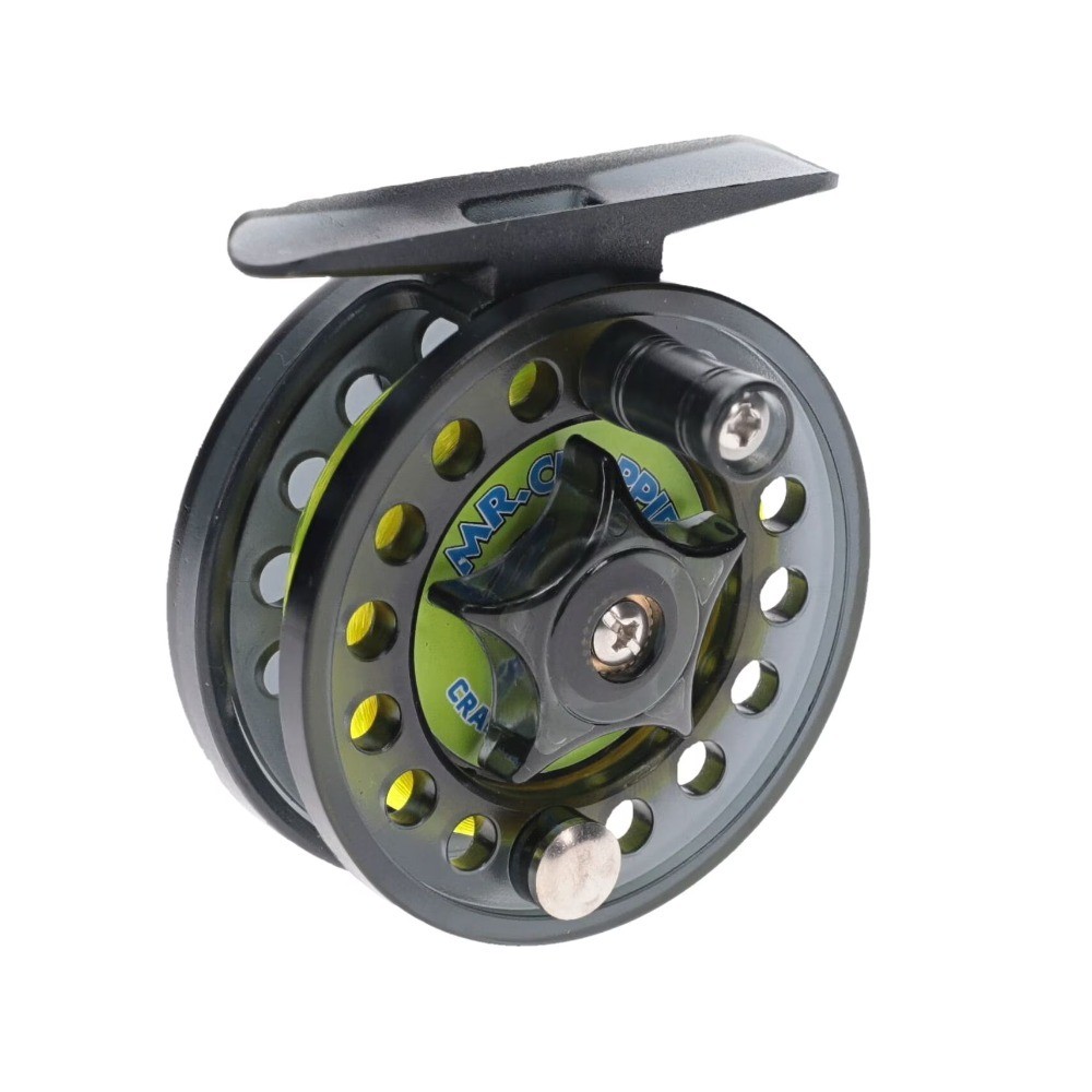 Fishing Reel Jigging Gear Ratio 1.0:1 with 1+1 Bearings for Crappie Fishing