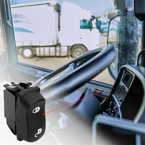 16-09211PKG 1609211PKG Power Door Lock Switch Button Replacement for Peterbilt