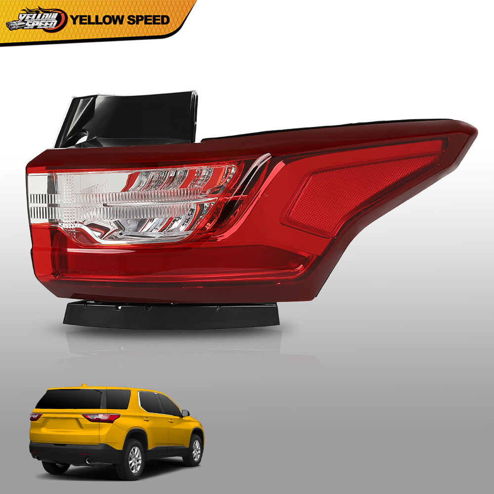 Fit For 18-21 Chevrolet Traverse Passenger Side RH LED Right Tail Light Outside