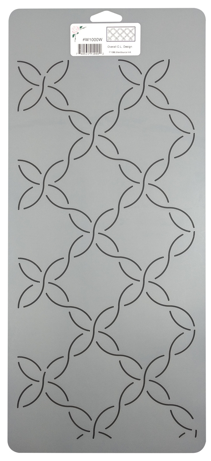 Stipple Quilting Stencil Quilt Patterns Weave Background 2" Stippling Templates