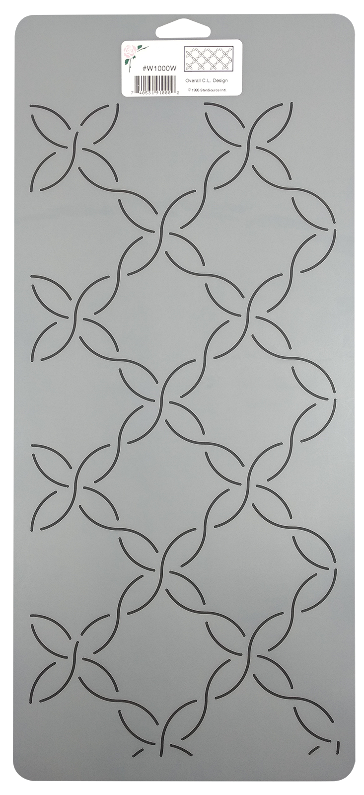 Stipple Quilting Stencil Quilt Patterns Weave Background 2" Stippling Templates