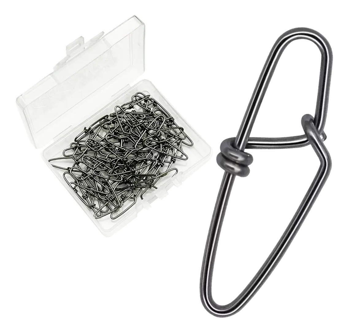 30Pcs Quick Lock Fishing Snap Size #2 Hadsu Tackle Connector