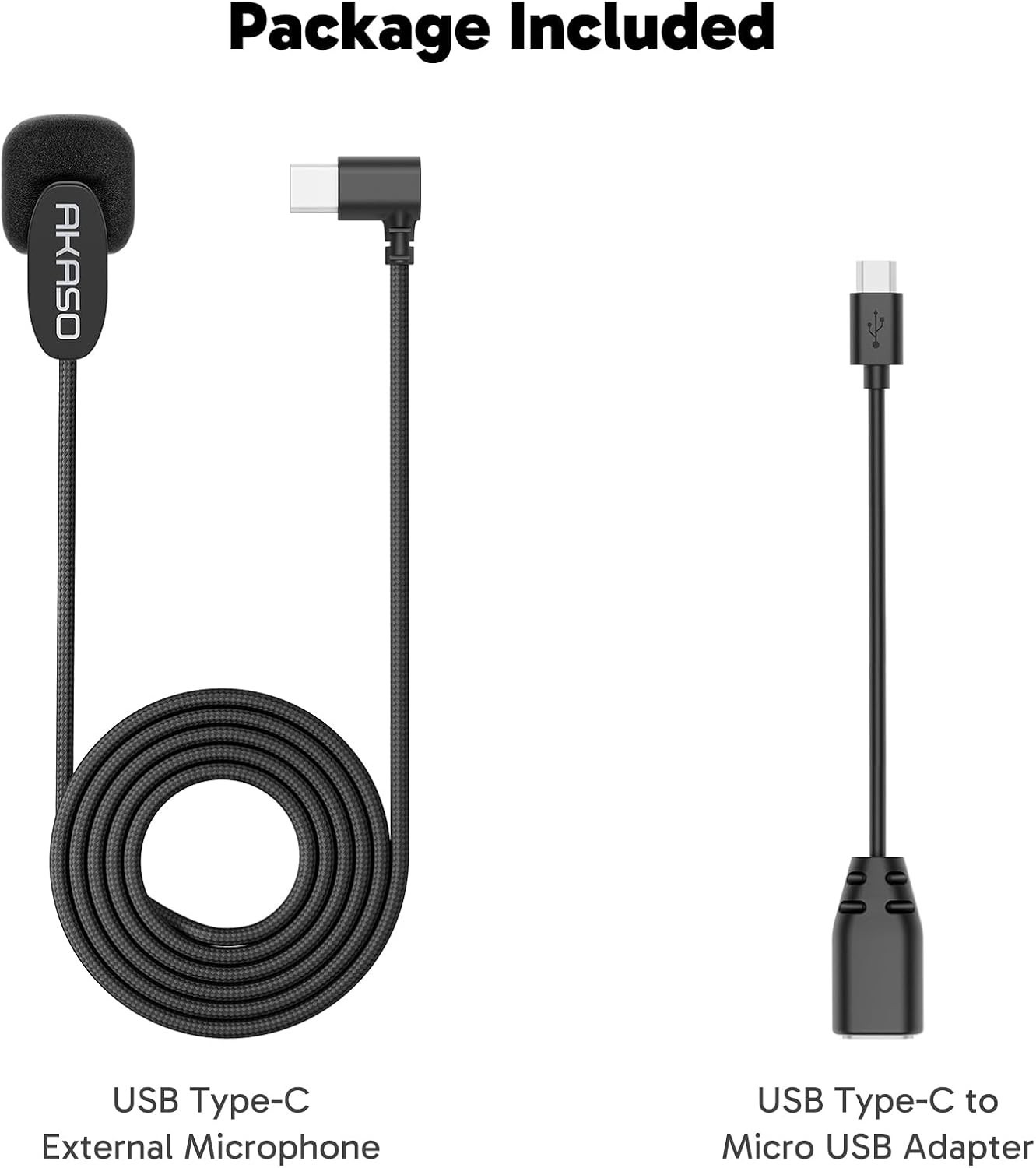 Professional Microphone for EK7000 & Action Cameras – Perfect for Vlogging