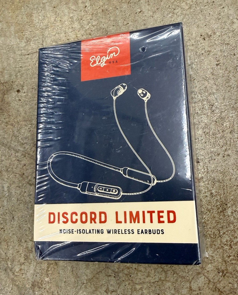 Elgin USA Discord Limited Noise-Isolating Bluetooth Earbuds OSHA Compliant