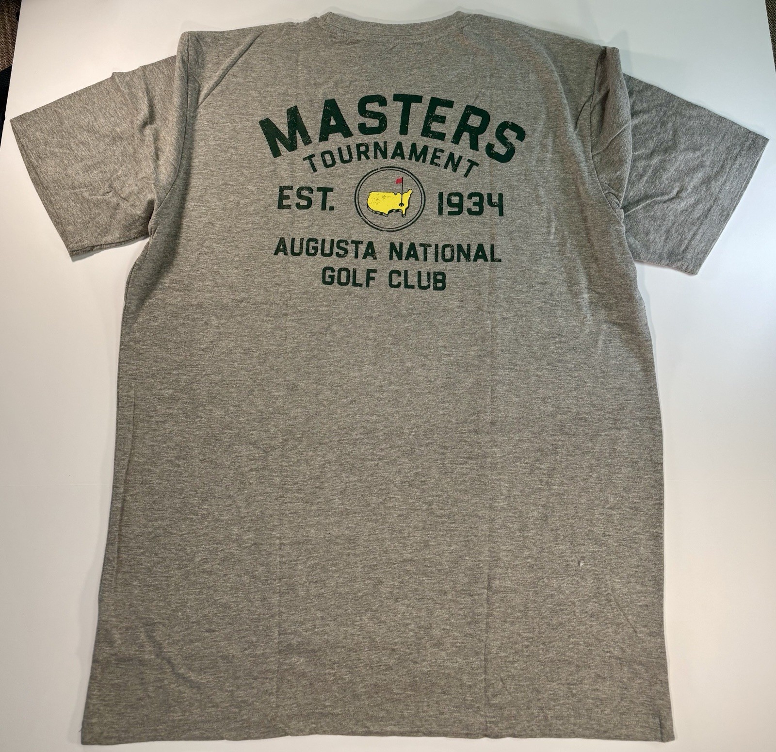 2026 Masters Tournament X-Large XL Men's Gray Shirt Augusta National Golf 🔥 ⛳