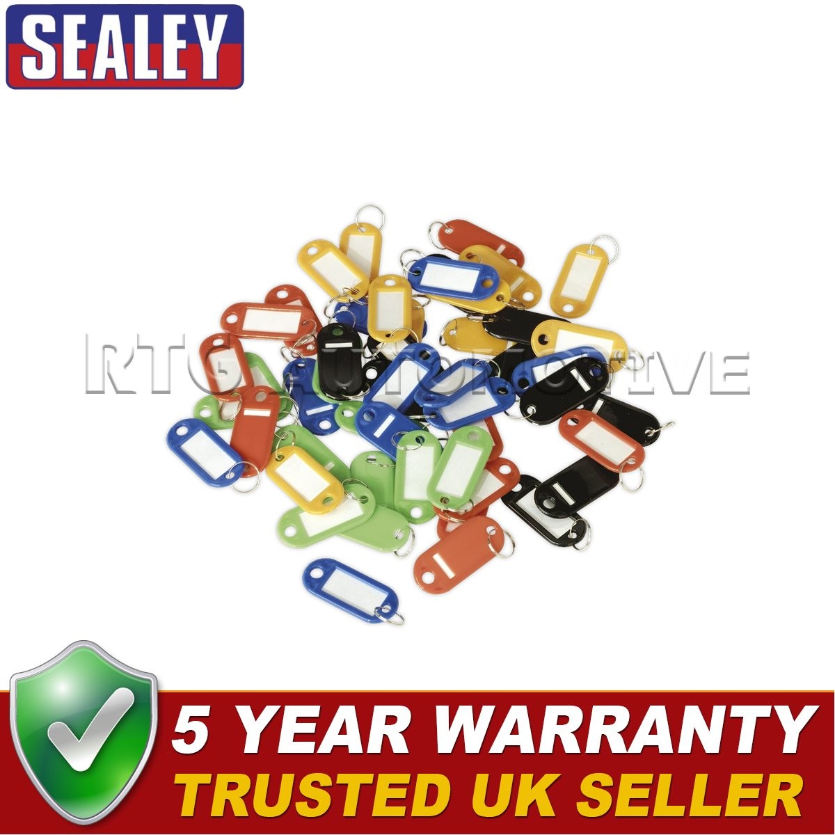 Sealey Key Tag Assortment 50pc SKTAG50