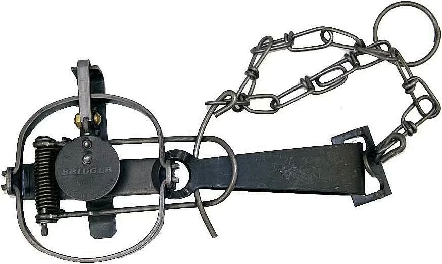 Bridger Longspring #1 Sure Grip Traps Trapping Supplies 1 Trap