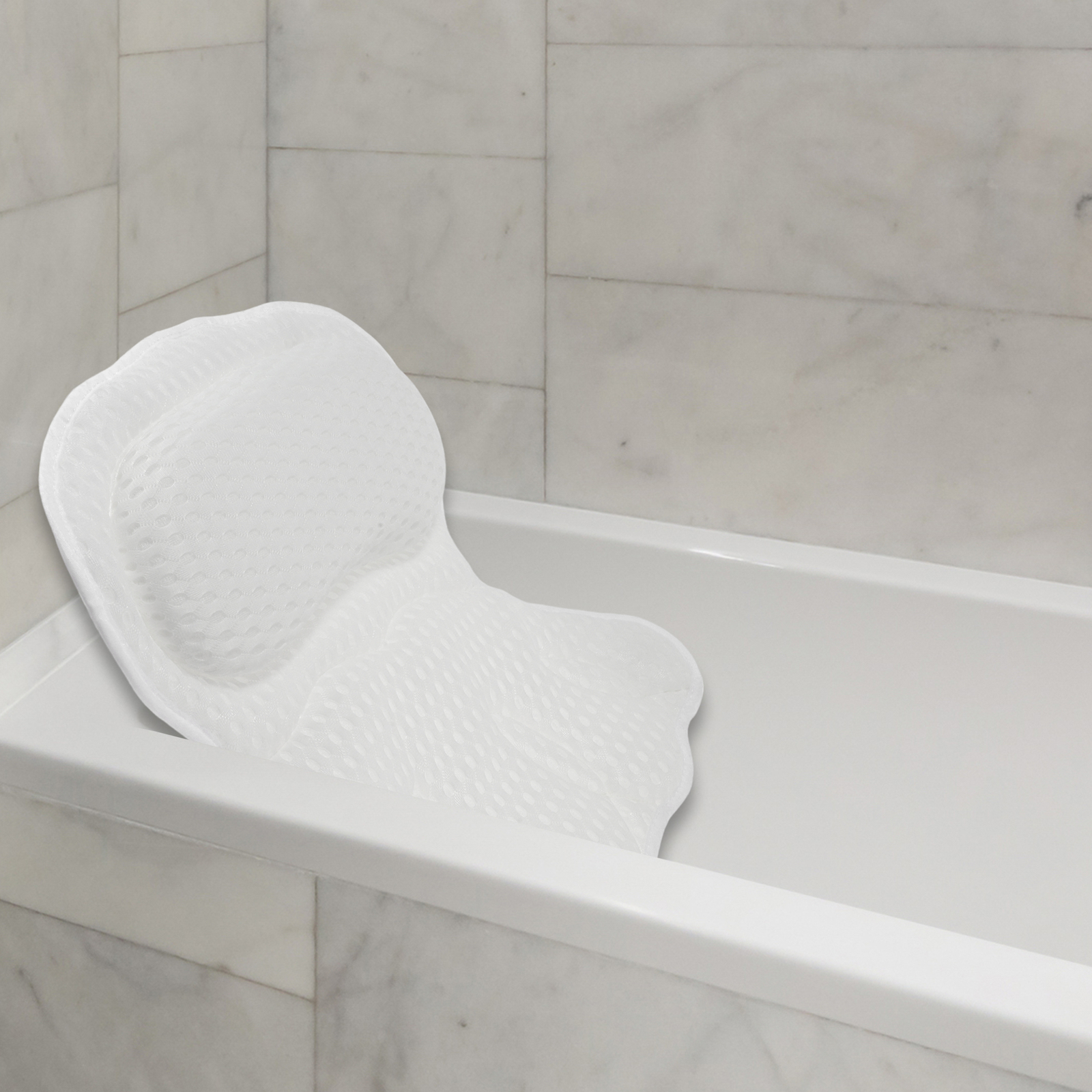 Bath Pillows for Tub Bath Tub Pillows for Head and Neck with Soft Air Mesh