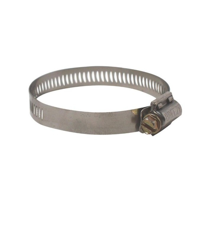 (25) LOT BREEZE Stainless Steel Hose Clamp 62020 SAE Size 20 FREE SHIP USA MADE