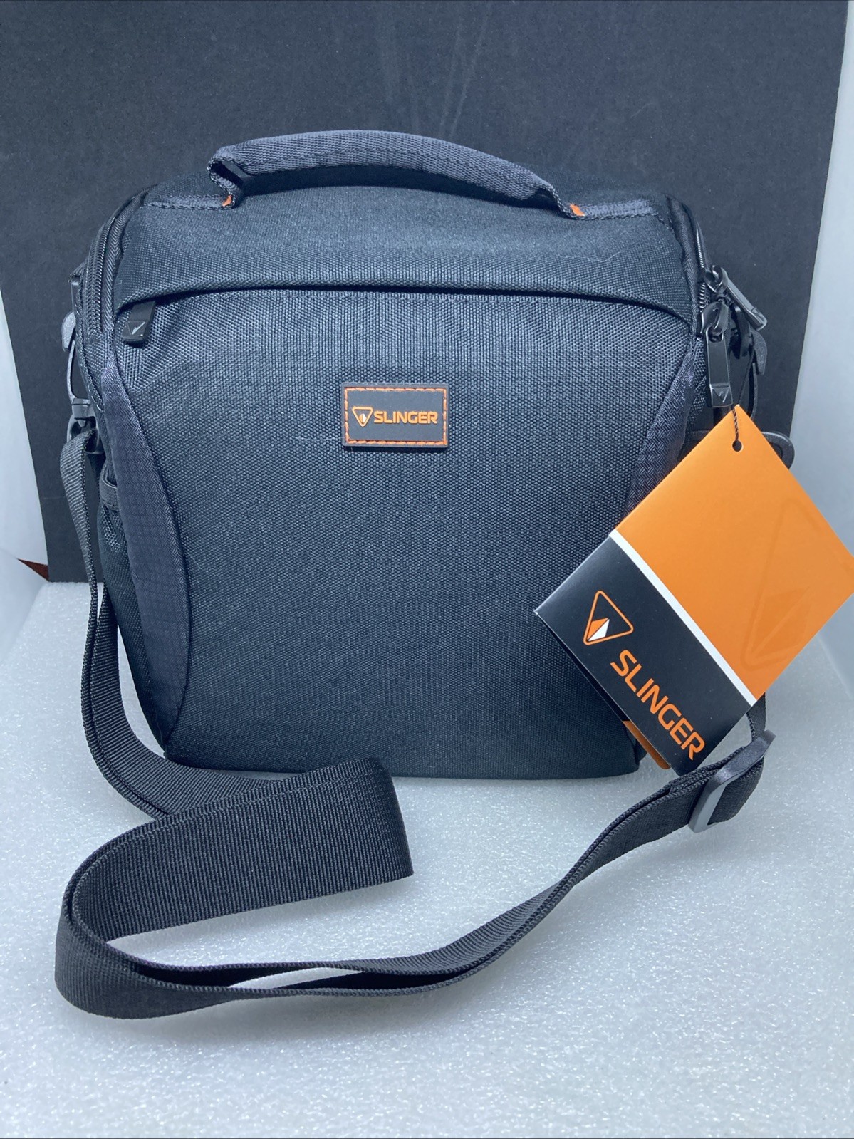 Slinger Alpine 160 Camera Bag Black Water Resistant Multi-Device Shoulder Strap
