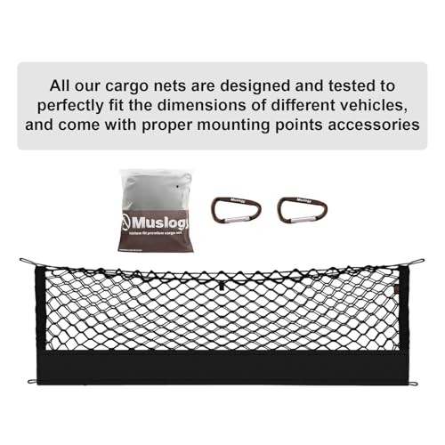 Envelope Style Trunk Cargo Net Compatible with 2015-2025 2026 Outback