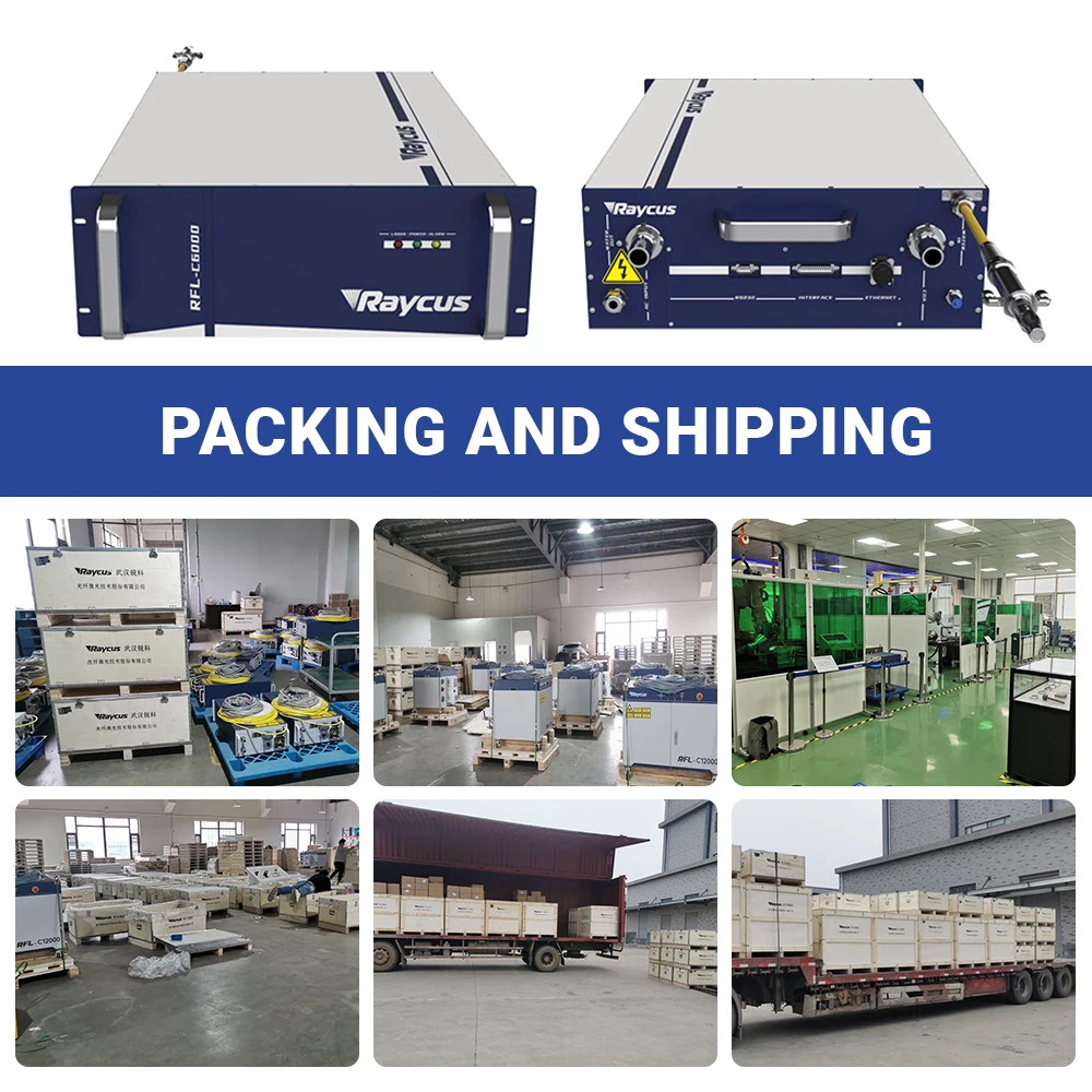 Raycus CW Fiber Laser Source 1000W-3000W Continuous For Laser Cut/Weld Machine