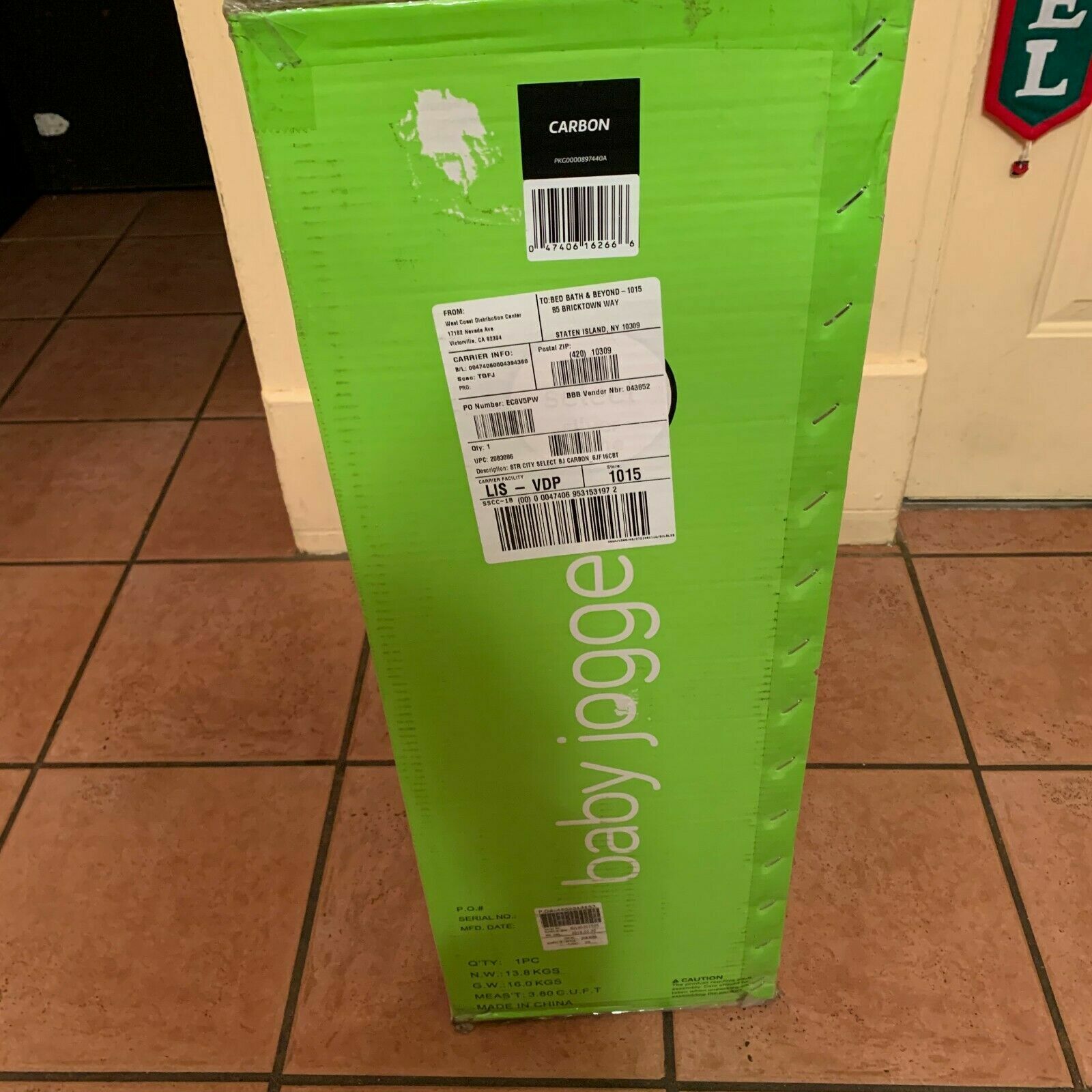 Baby Jogger City Select Stroller in Carbon