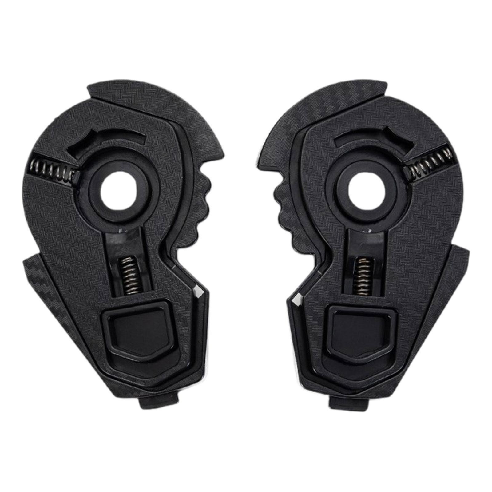 2x Helmets Visor Fixing Bases Side Plate Replacement Part Easy to Install