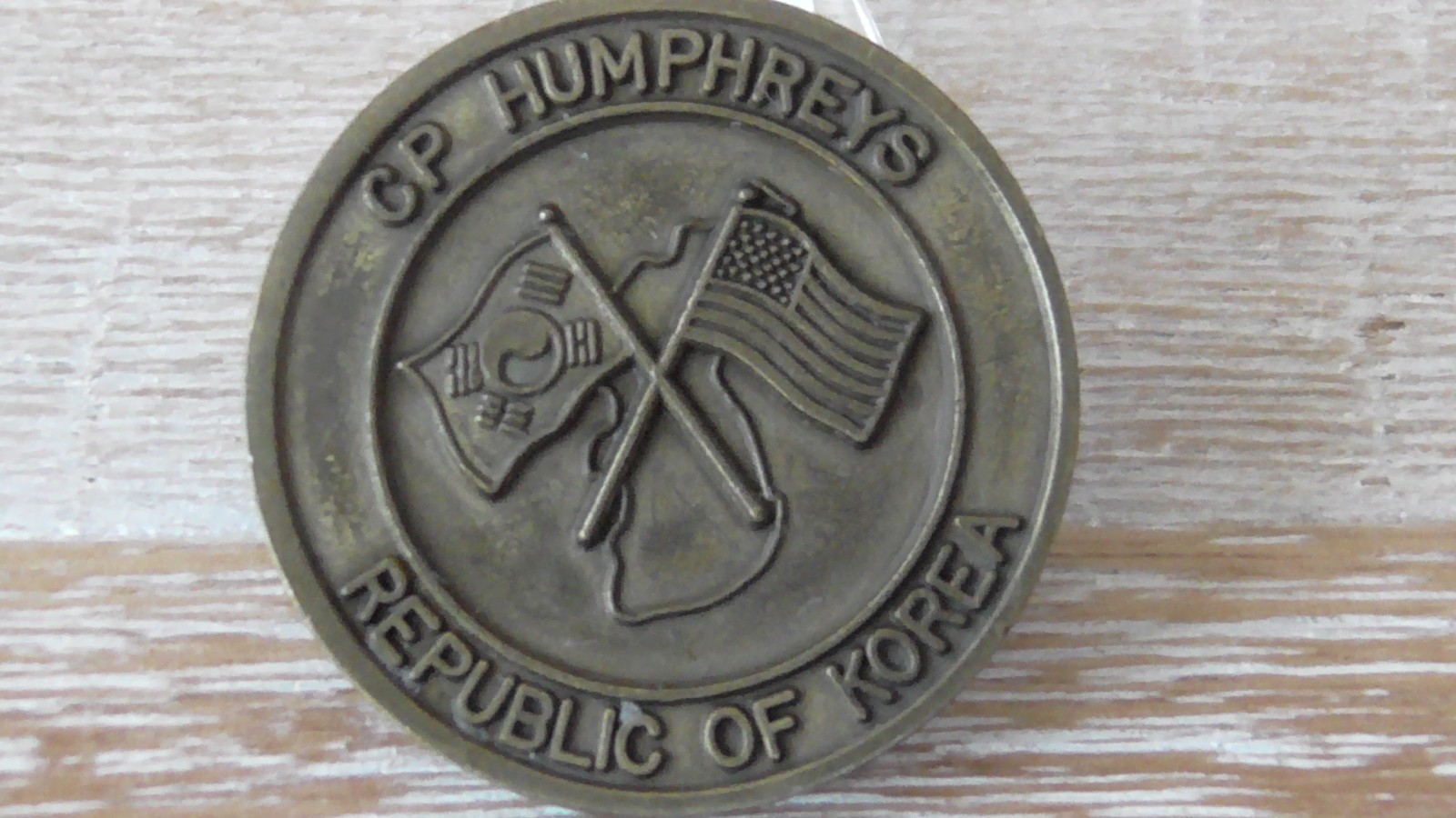 USAF 607th Combat Communications Squadron CBCS ROK Challenge Coin #D935