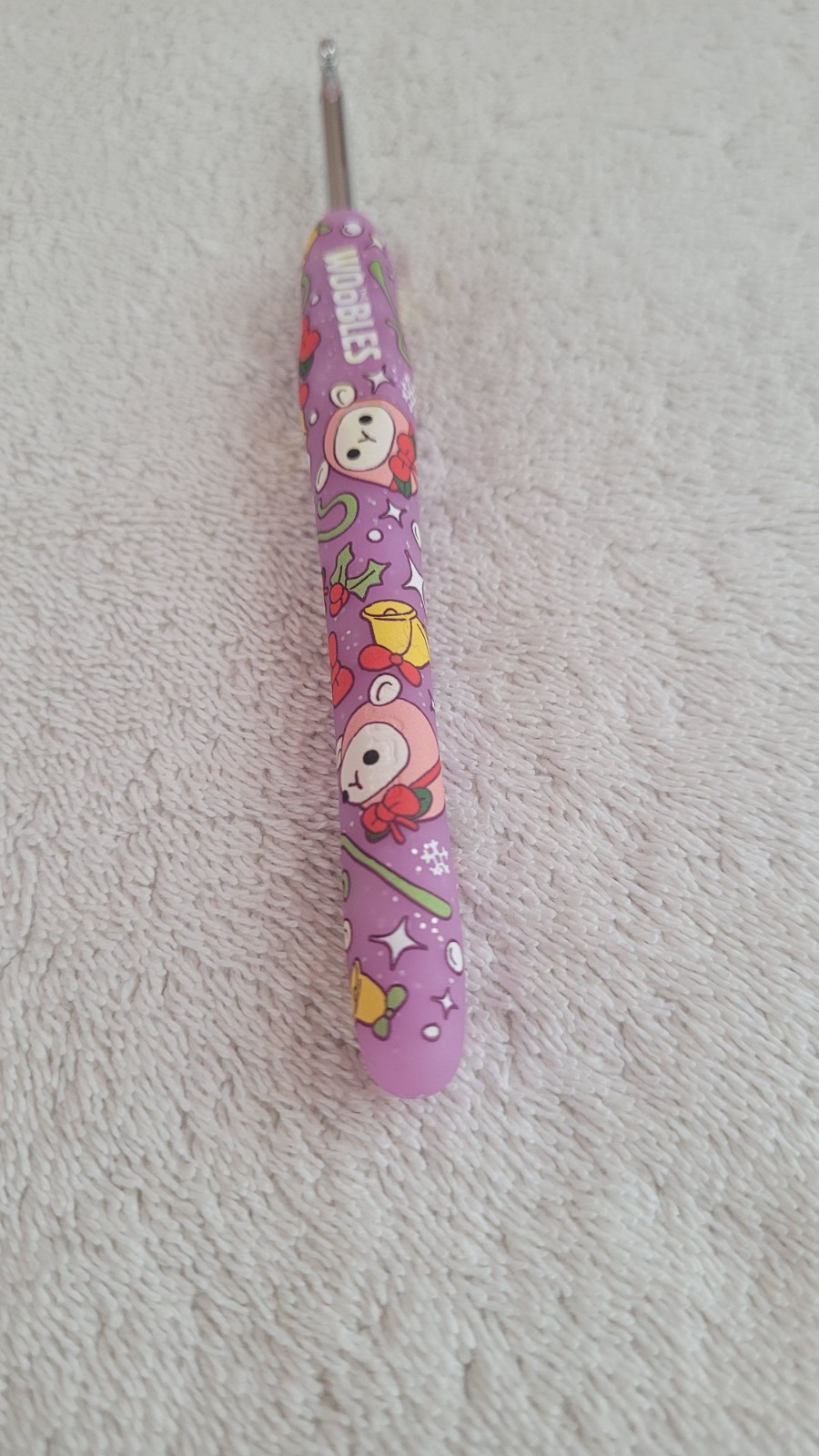 Preowned Ronnie the Lamb Wooble Ergonomic Crochet Hook