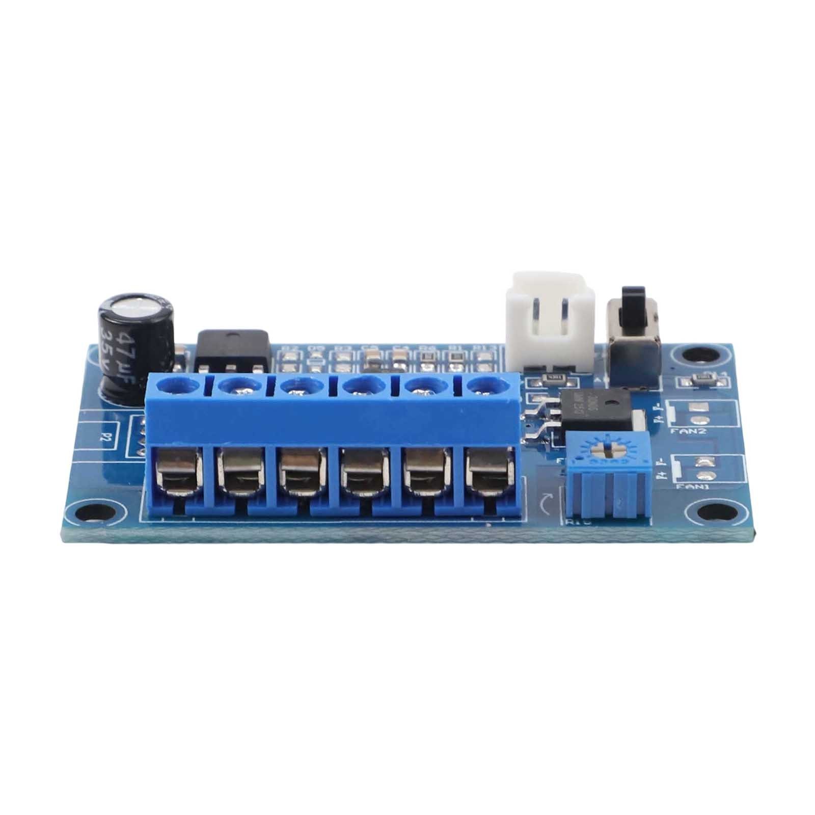 DC12V 24V Automatic for PWM PC for cpu Fan Temperature Control Controller 4A