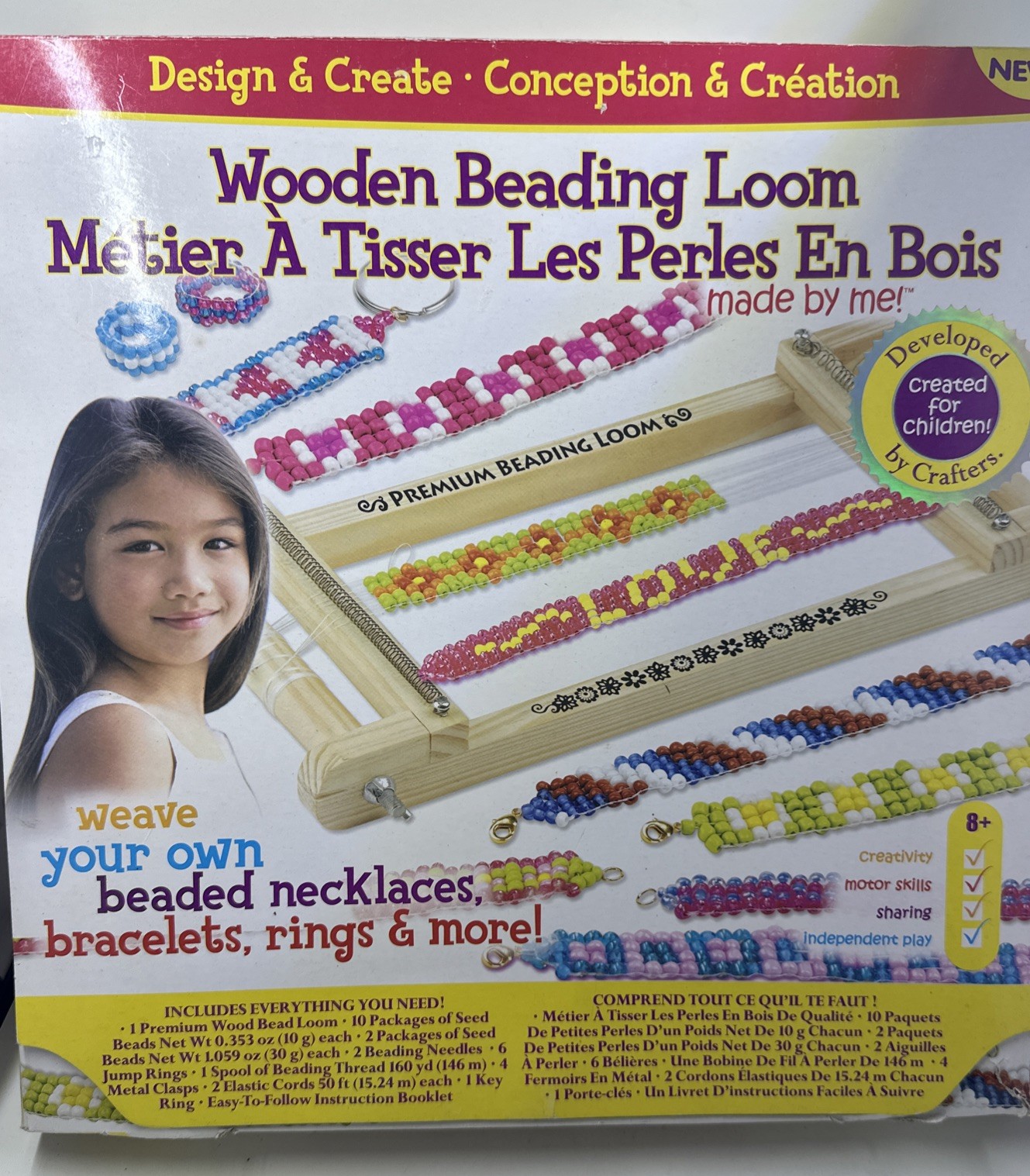 **NEW - SEALED**  BEAD WEAVING LOOM SET
