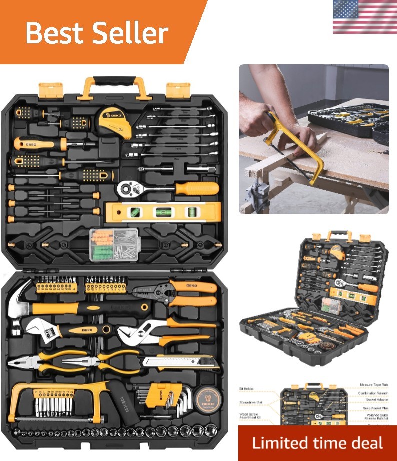 Versatile 228-Piece Auto Repair Tool Set - Perfect for Professionals & DIYers