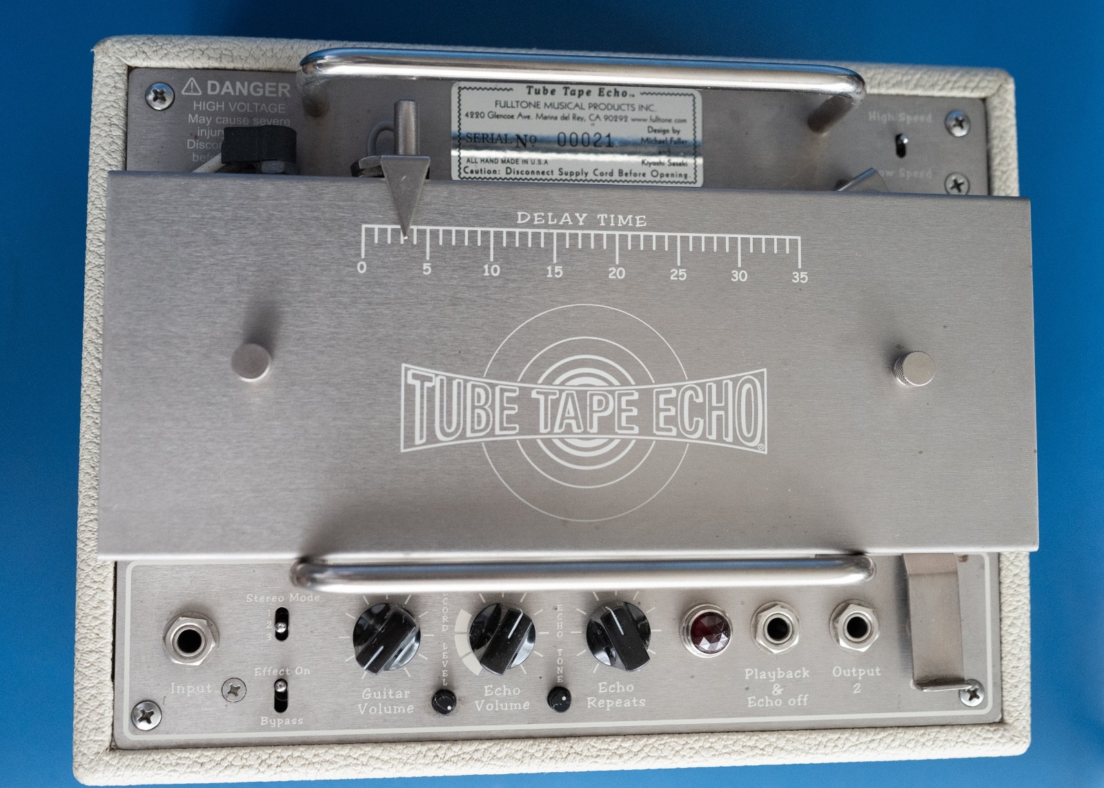 Fulltone Tube Tape Echo, With Original Case, Spare Tapes