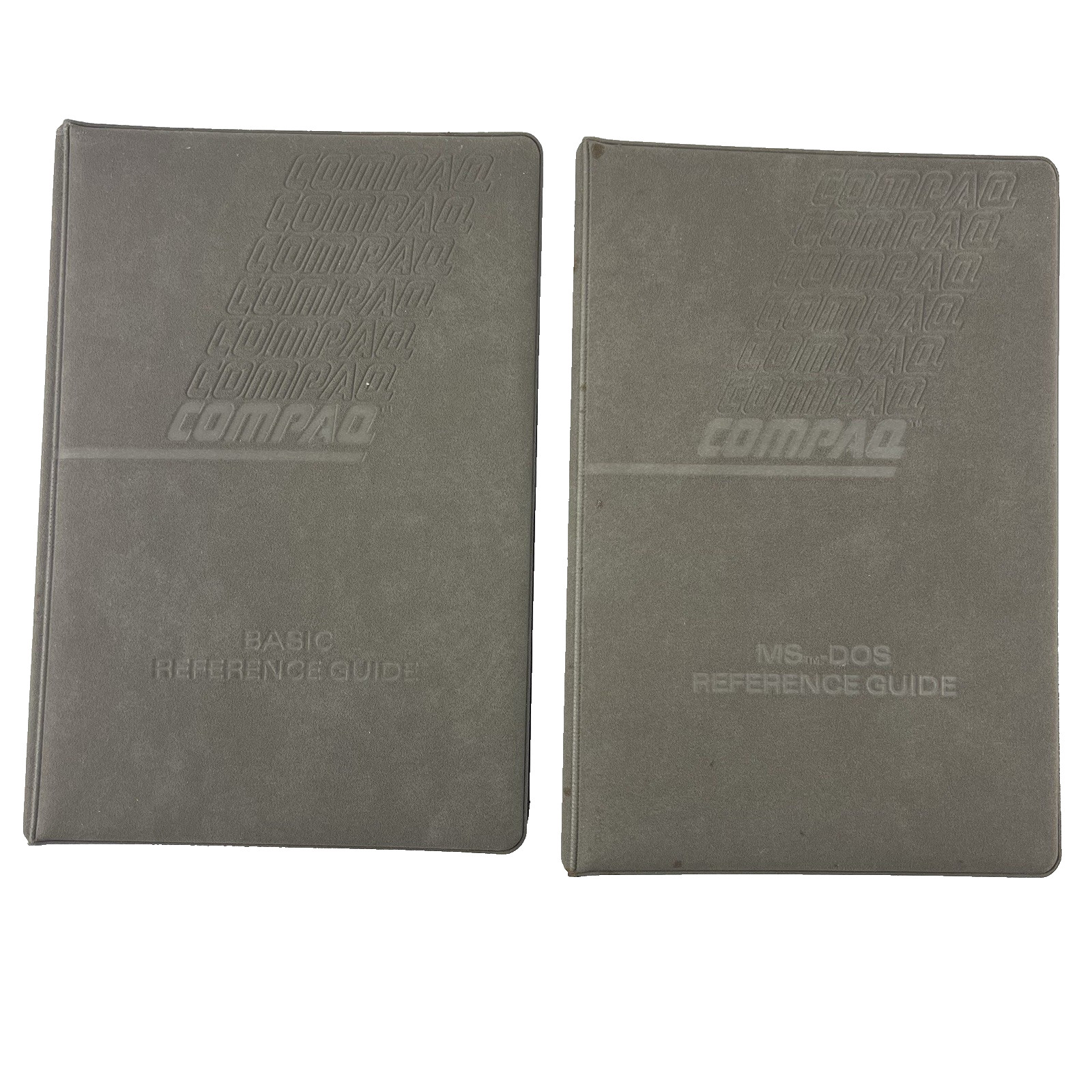 Vintage 1984 COMPAQ MS DOS + Basic Reference Guides  - 3rd printing