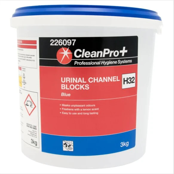 CleanPro+ Blue Urinal Channel Blocks H32 3kg