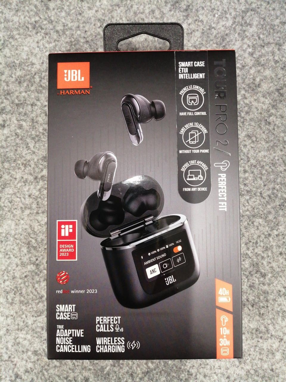 JBL Wireless Earbuds TOUR PRO2 Used