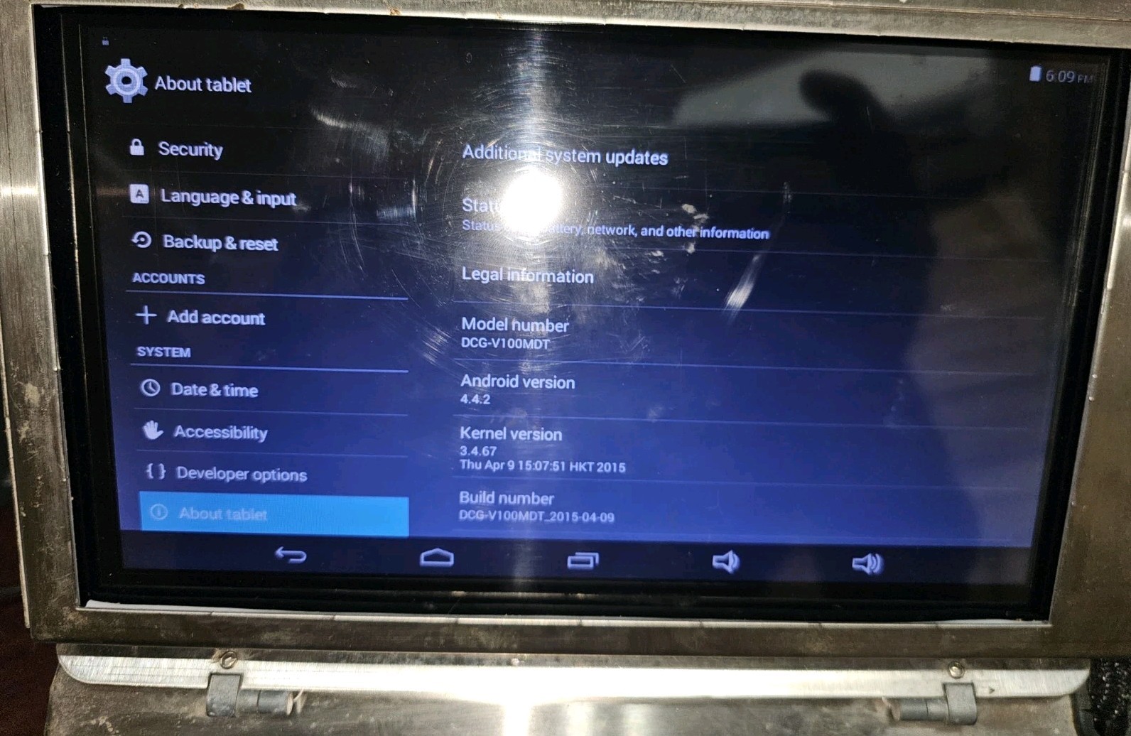 Datecode Genie Label Printer/Tablet, Turns On, Untested - Used